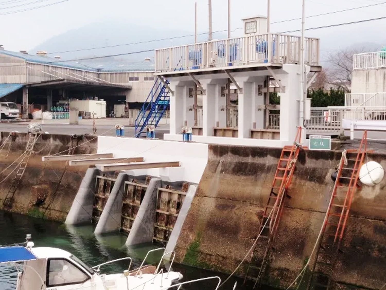 画像：三津第1号の5他 三島川之江港海岸(宮川水門)津波･高潮危機管理対策