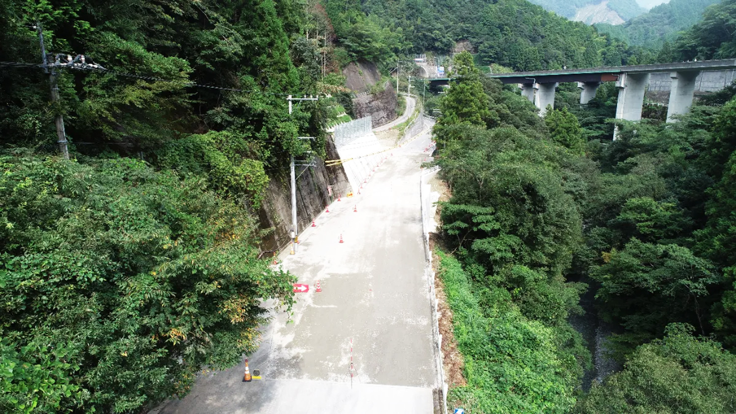 画像：宇震補道改第14号の2 地震防災関連道路緊急整備工事