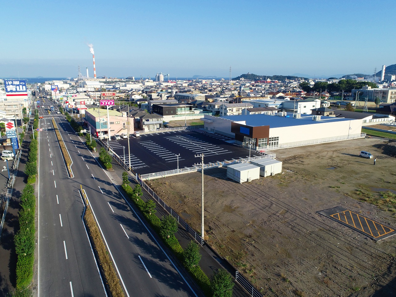 画像：ドラッグコスモス川之江店 新築工事