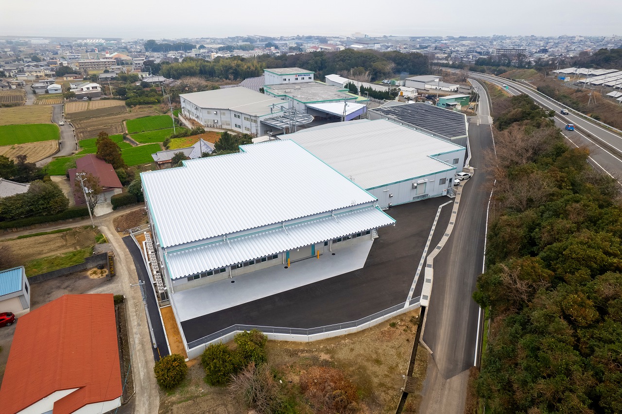 画像：カクケイ株式会社 土居物流センター 増築工事